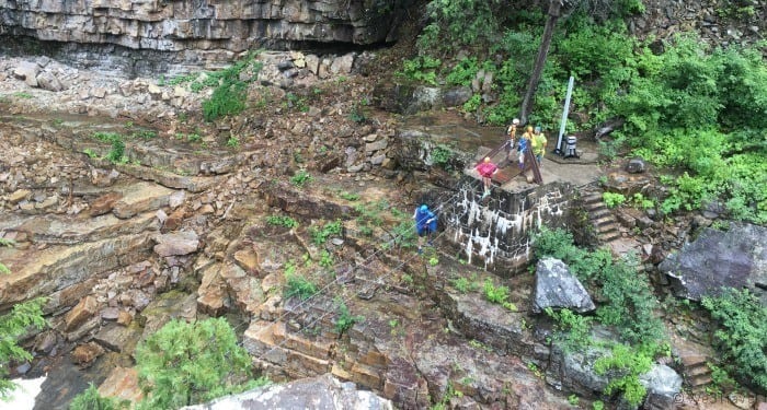 Ausable chasm adventure trail