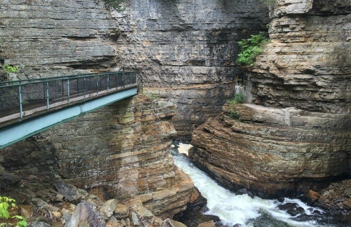 Ausable Chasm hiking trails