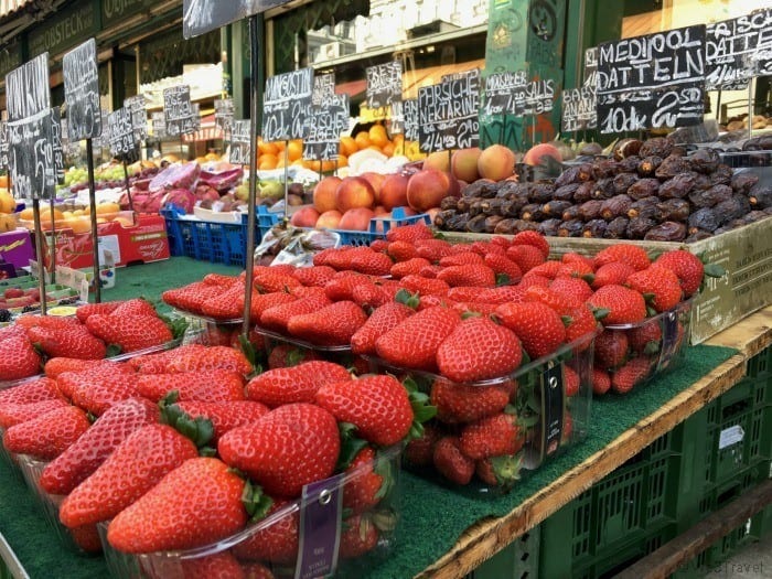 ovocný stojan Naschmarkt