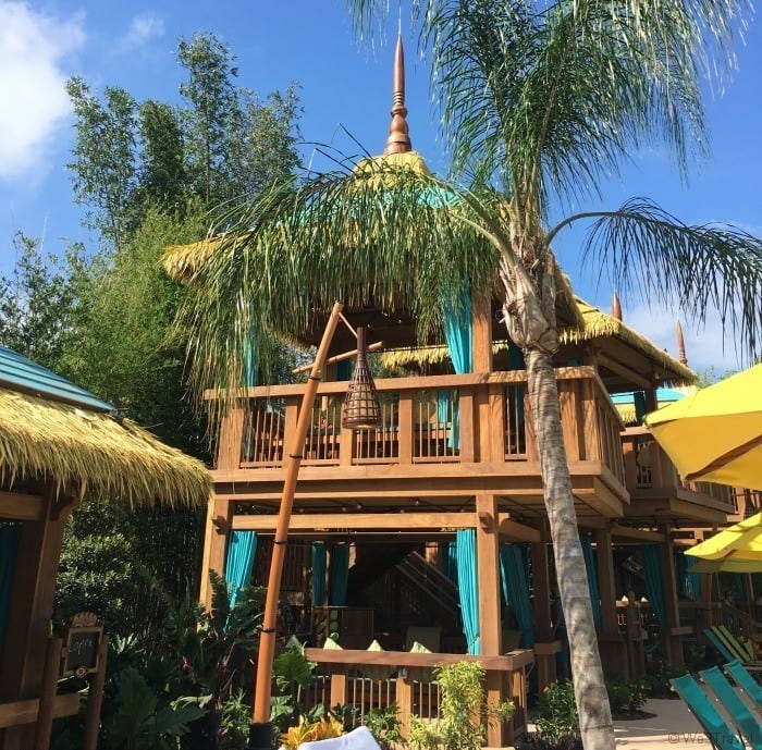 Volcano Bay cabana