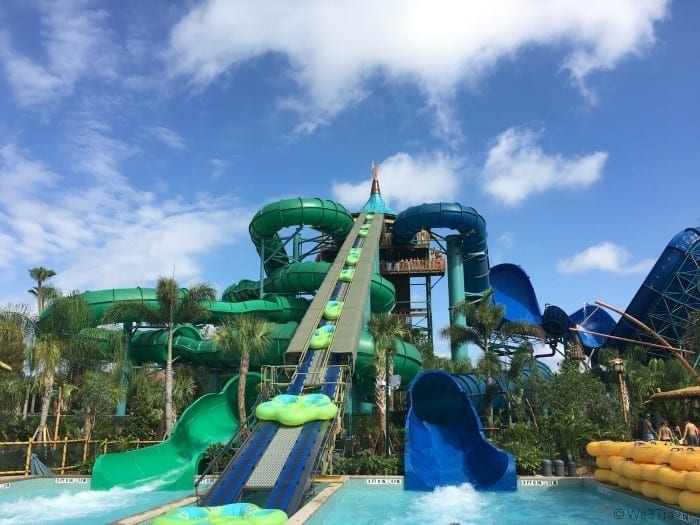 Volcano Bay raft rides