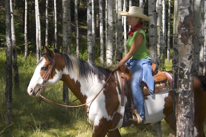 Horseback riding in Ruidoso