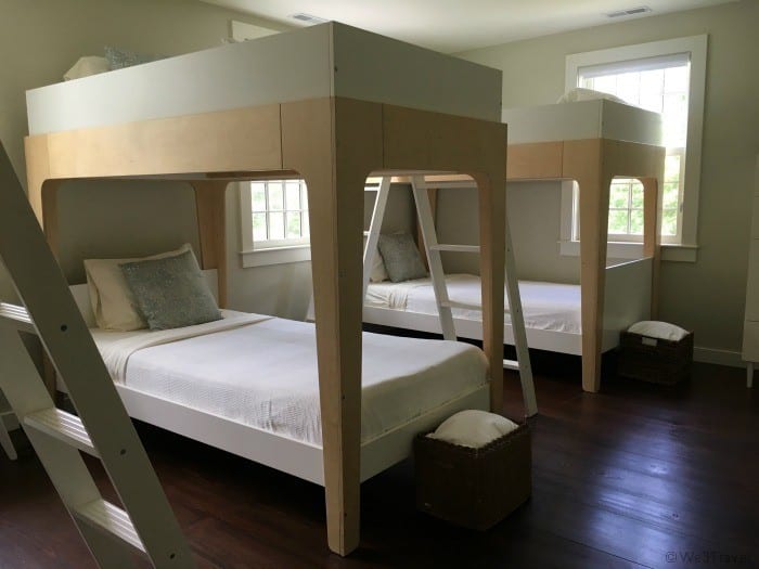 Paradise Farmhouse bedroom bunks