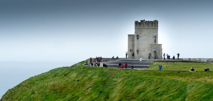 Cliffs of Moher castle Ireland