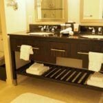 Loews suite bathroom