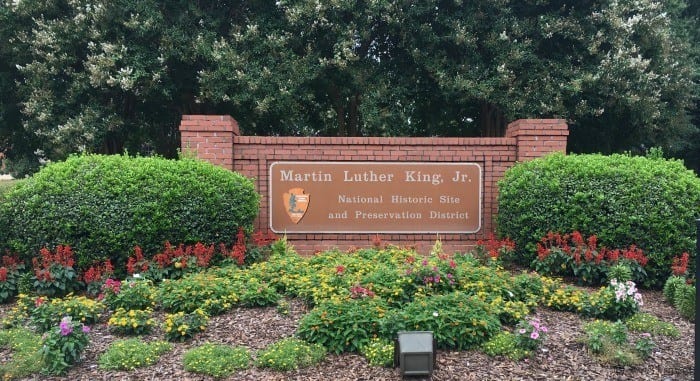 MLK National historic site