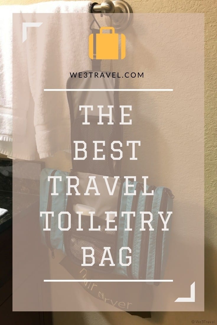 Best travel toiletry bag - travel tips for women #traveltips