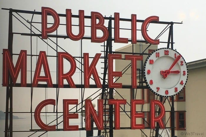 Pike Place market sign