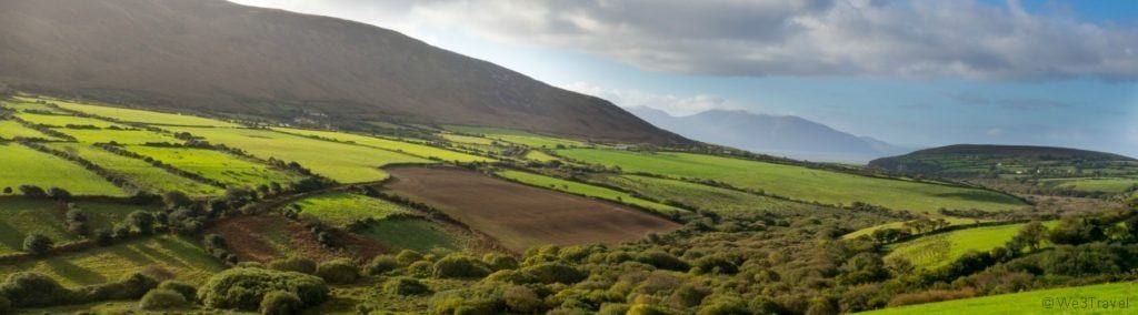 Ireland travel tips Dingle fields