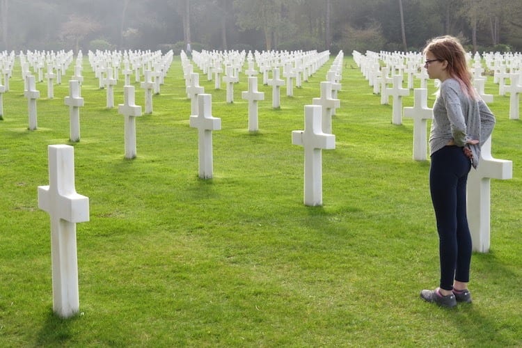 Normandy cemetery