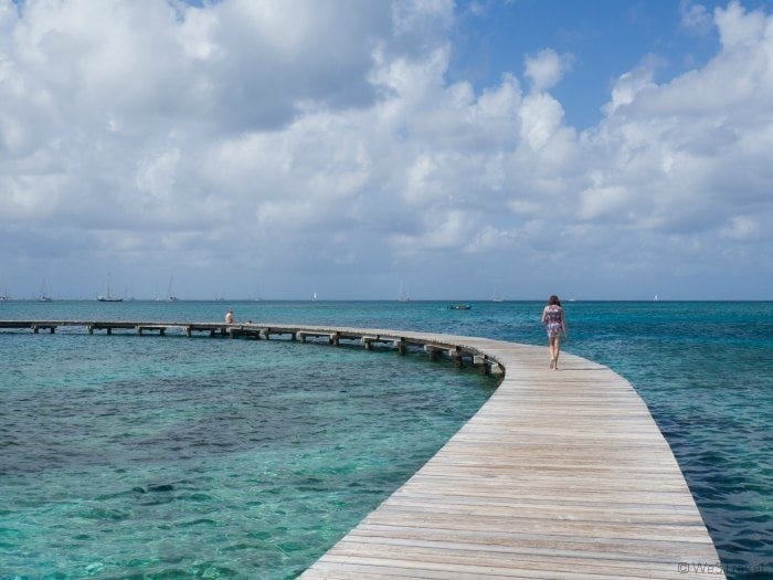 Club Med Martinique water ski dock