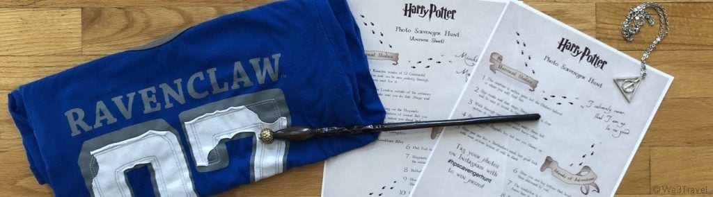 Harry Potter Universal Orlando Scavenger Hunt