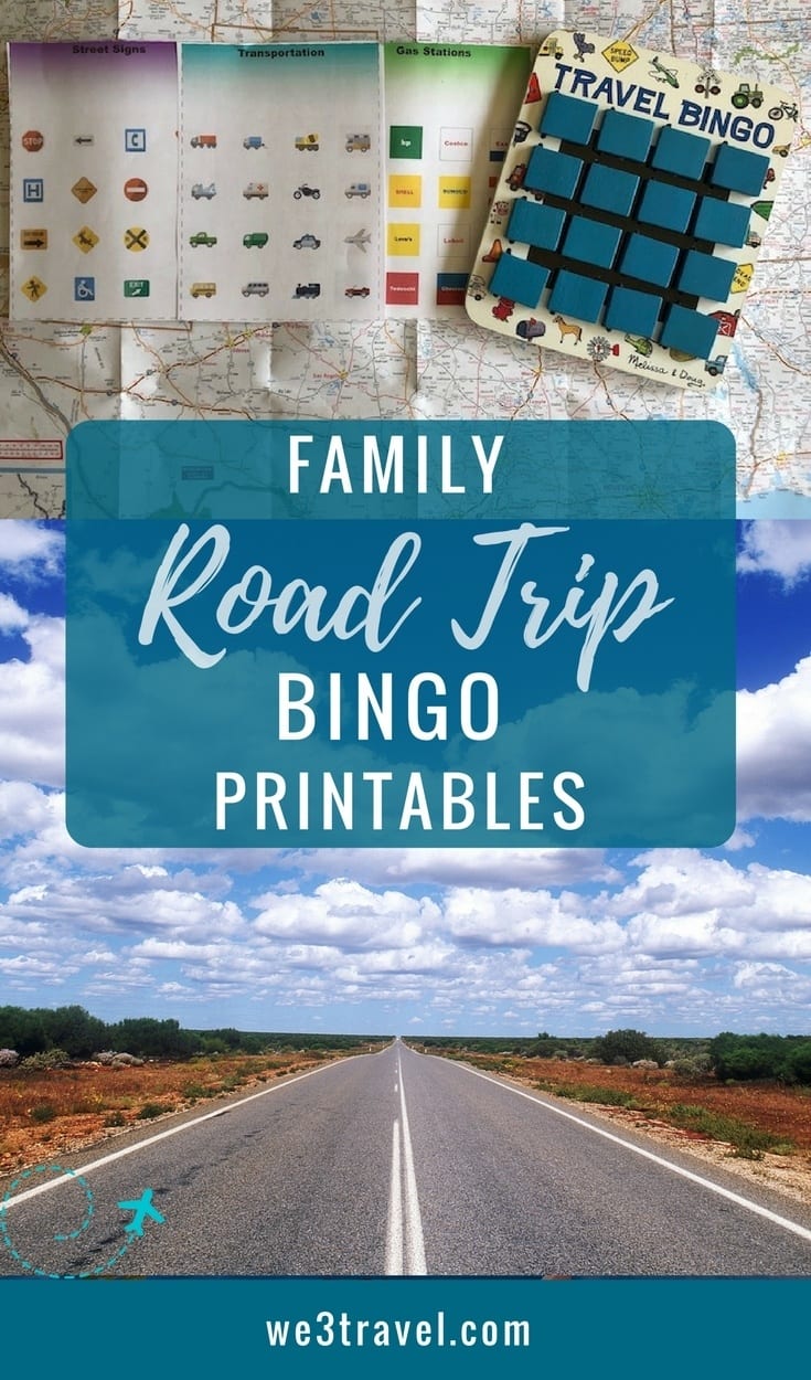 Use these road trip bingo printables to fight boredom on your next family road trip! There are sheets for: car brands, vehicles, signs, restaurants, and gas stations. Can be used as a stand alone or fit into Melissa and Doug game boards. #roadtrip #printables #bingo