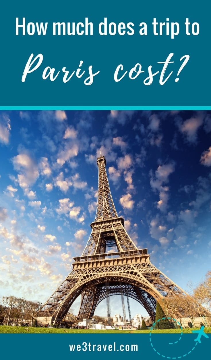 How much does a trip to Paris cost? Find out before you go so that you can plan your Paris vacation budget. #paris #budgettravel #travel #france