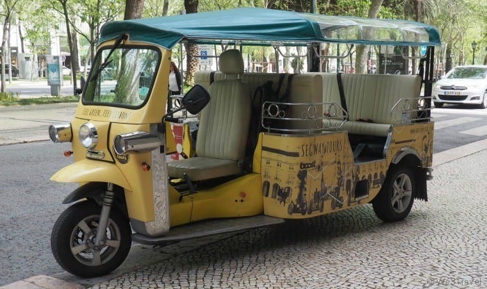 Tuk tuk tour Lisbon