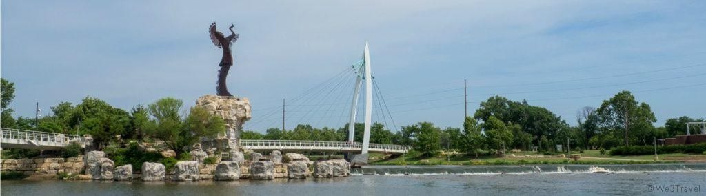 Keeper of the Plains in Wichita Kansas
