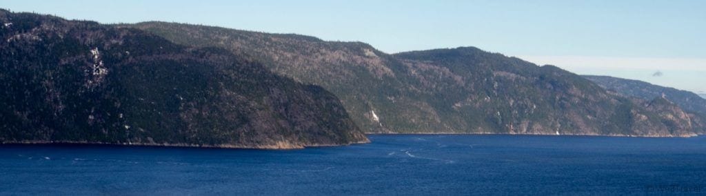 Saguenay fjord Quebec