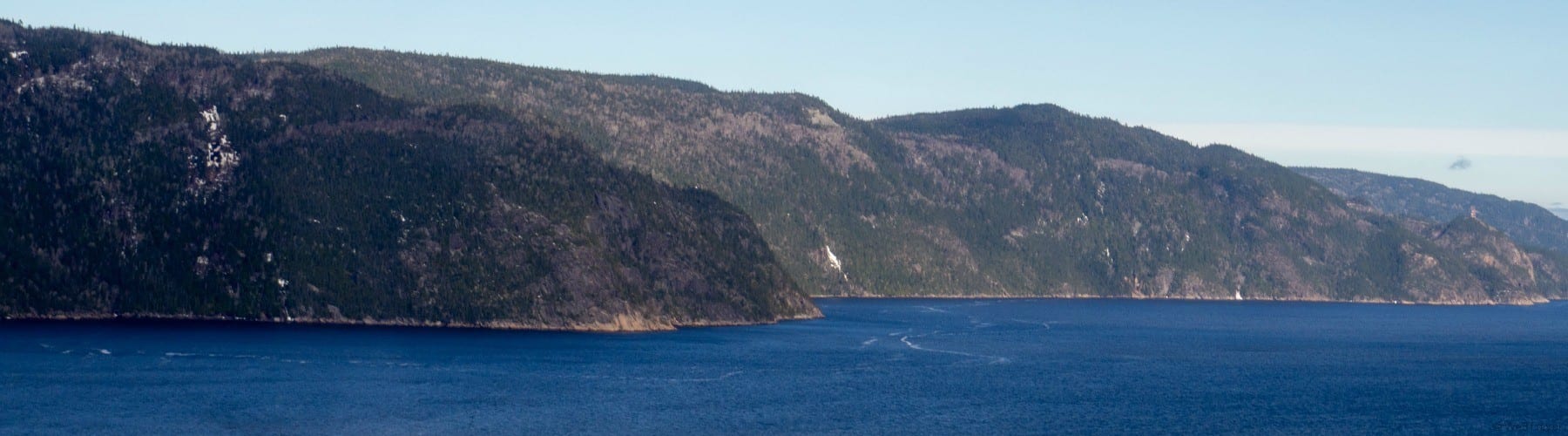 Saguenay fjord Quebec