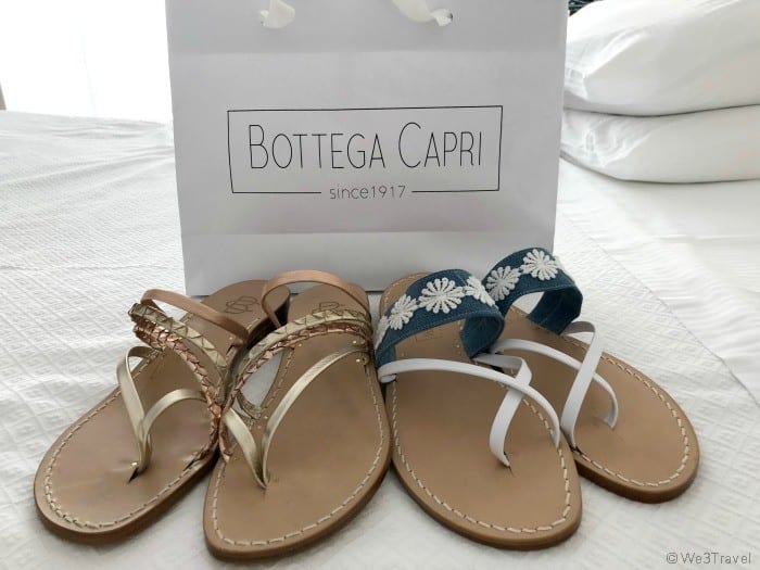 Bottega Capri custom made sandals