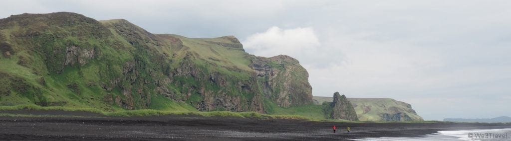 Green cliffs of Vik Iceland