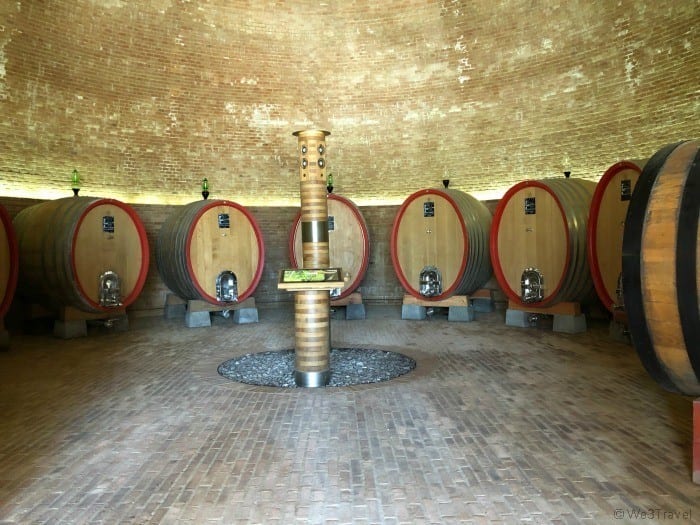 Montalcino Podere Le Ripi wine cellars