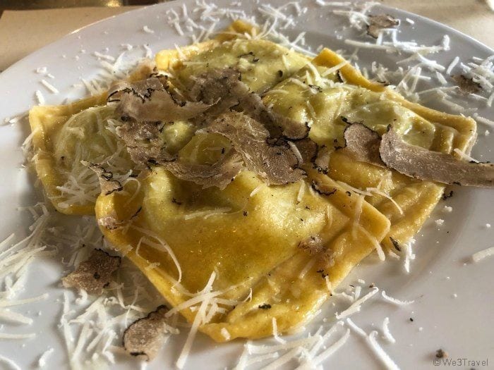 Osteria La Porta ravioli