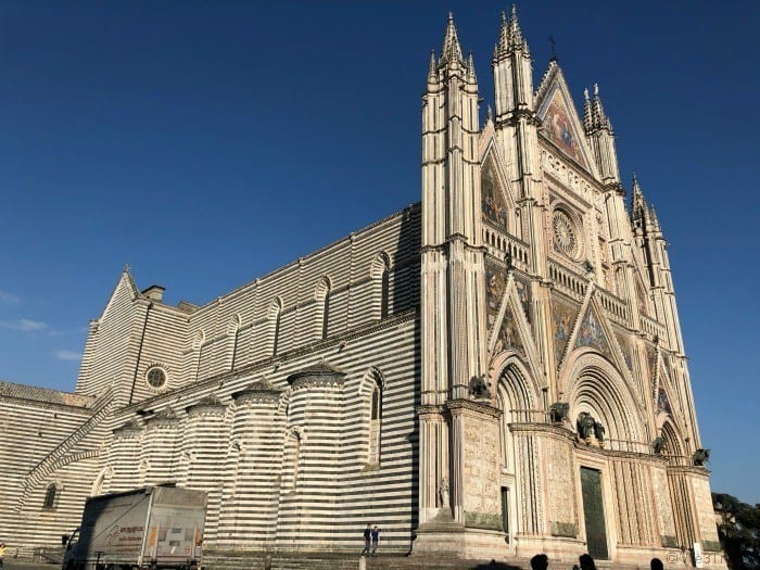 Orvieto cathedral side view