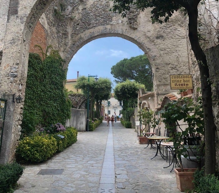 Ravello town arch