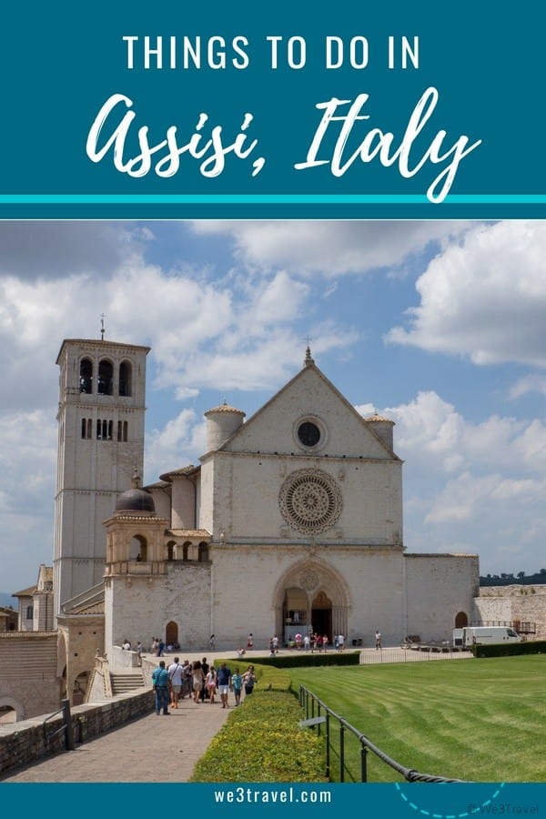 O que fazer em Assis Itália e dicas para planejar o seu dia #assisi #italy #umbria #churches #stfrancis #travel