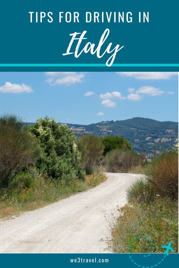 Tips for driving in Italy #italy #travel #europe
