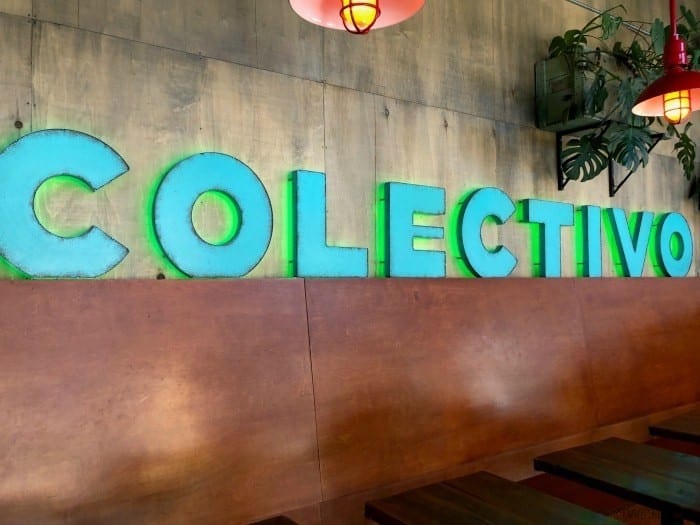 Colectivo coffee sign