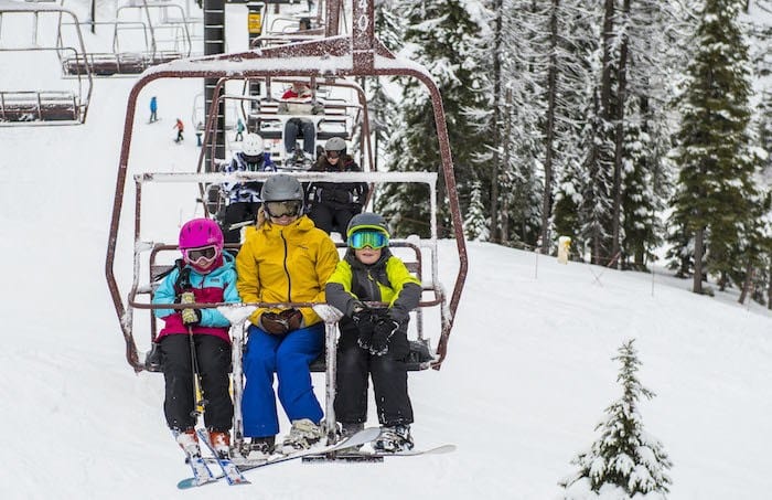 Skiing at Silver Mountain