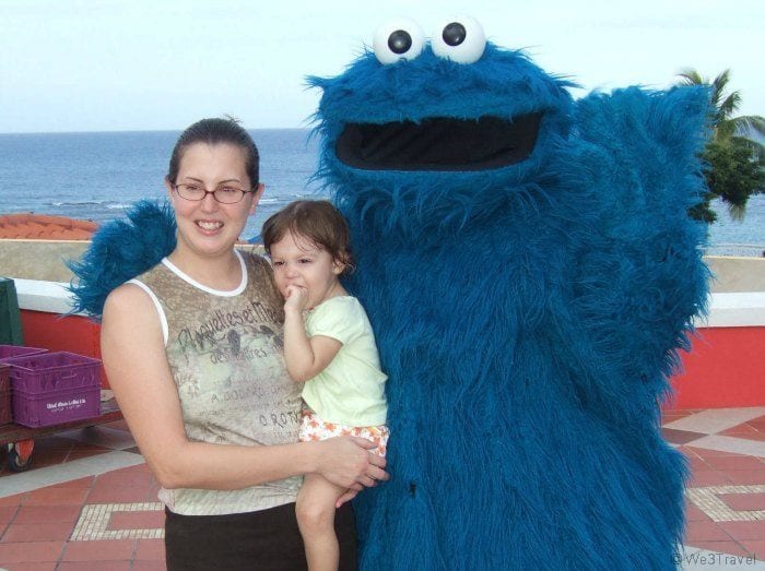 Beaches Jamaica cookie monster