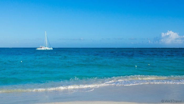 Beaches Turks and Caicos boat and ocean