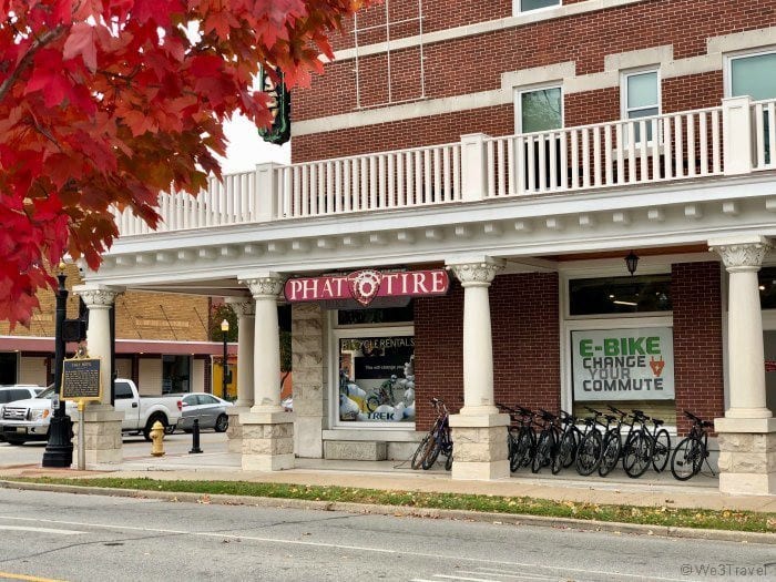 Phat Tire bike shop Bentonville