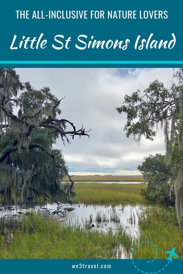 Little St. Simons Island is an all-inclusive resort off the coast of Georgia. It is perfect for families that want to recharge and enjoy nature. There are naturalists led activities like sea turtle walks, birding, kayaking, biking and more. #littlestsimonsisland #georgia #goldenisles