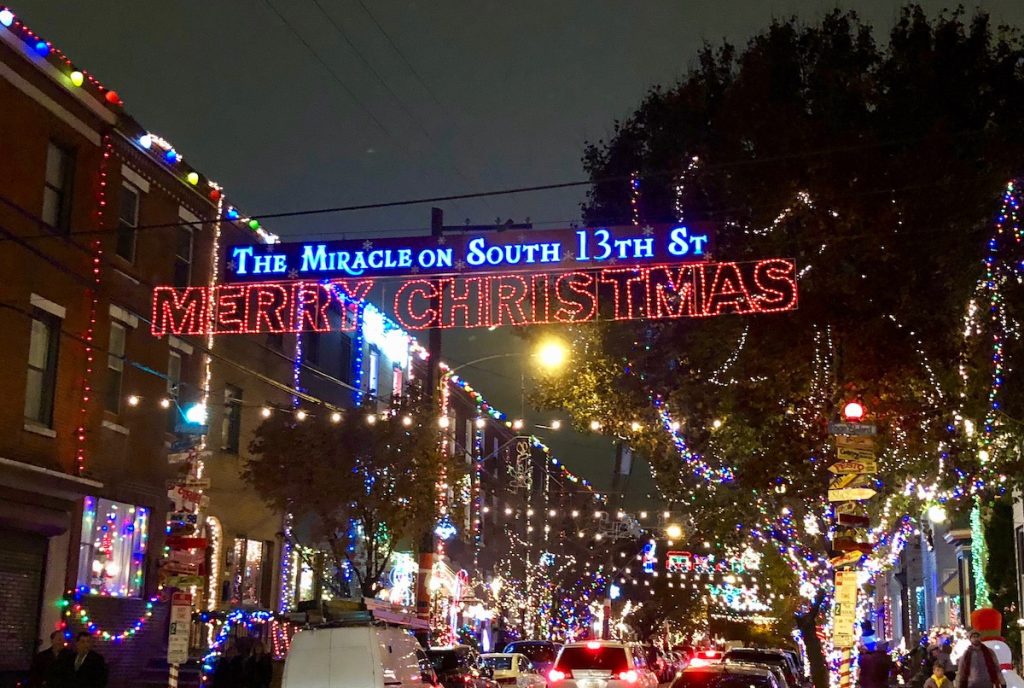 Miracle on 13th street holiday lights