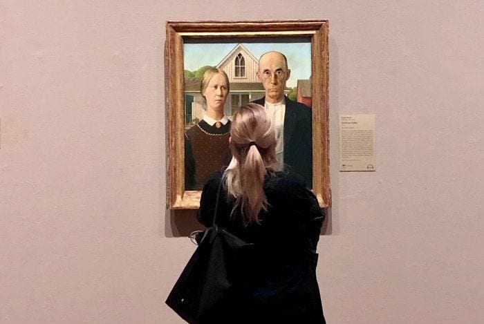 Art Institute American Gothic