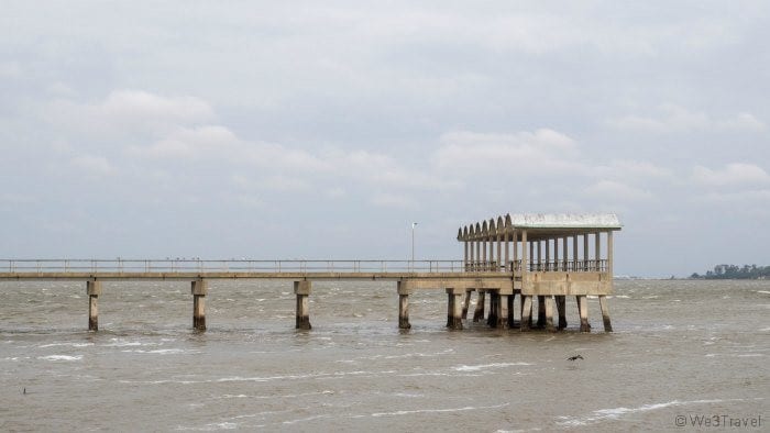 Clam creek fishing pier