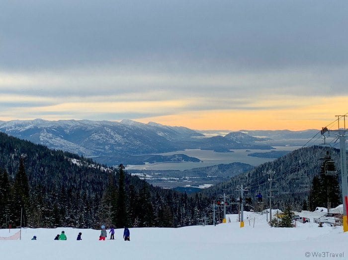 Schweitzer Mountain Resort view