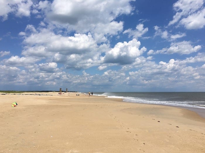 Cape Henlopen beach