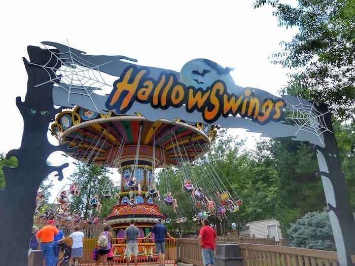 Holiday World Hallow Swings