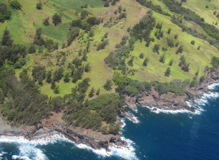 Big Island of Hawaii from above