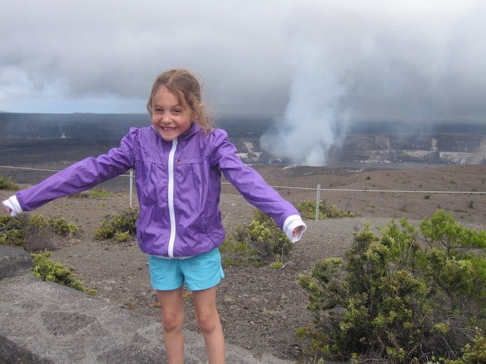 Volcanoes National Park crater