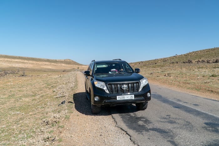 Driving in Morocco