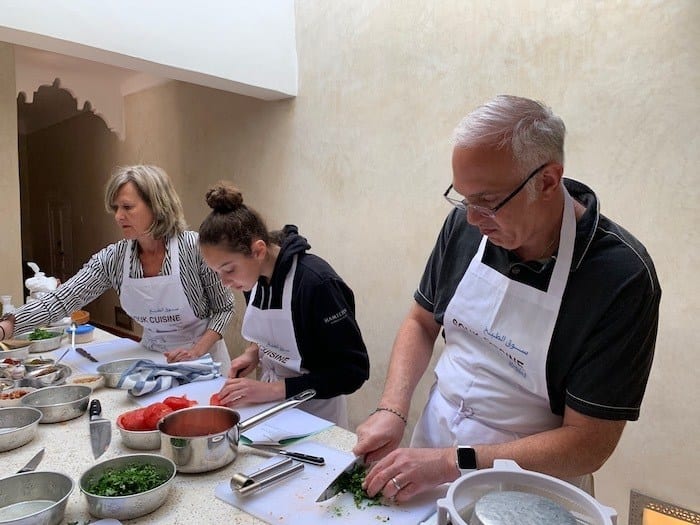 Souk Cuisine cooking class in Marrakech