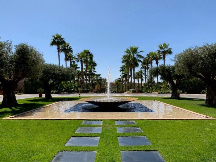 Four Seasons Marrakech front entrance