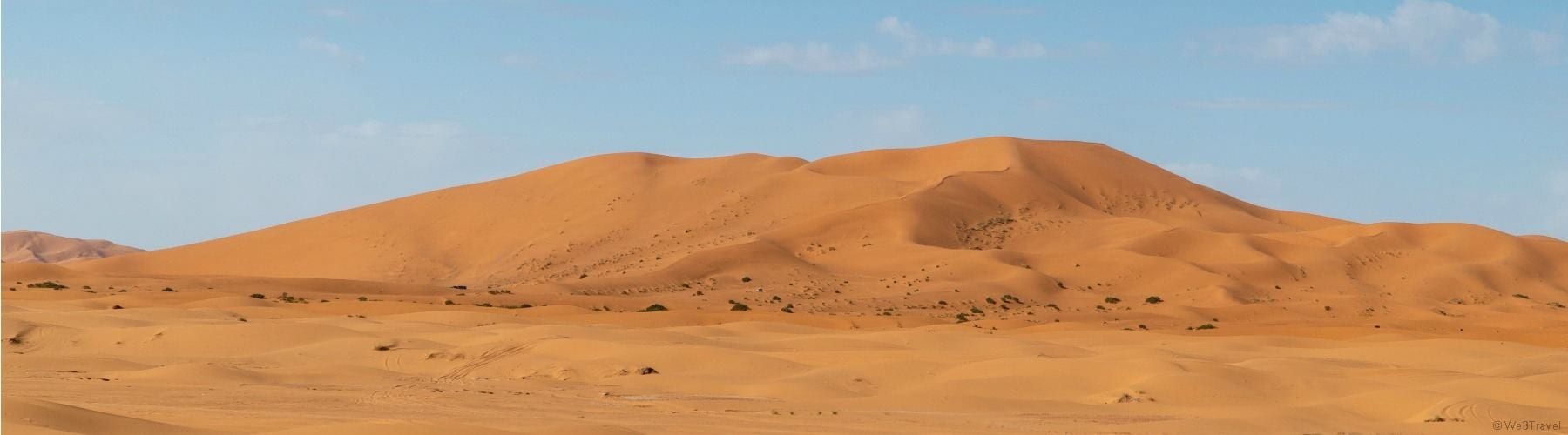 Morocco desert dunes