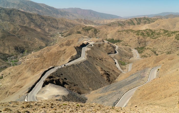 Tichka Pass in the High Atlas Mountains