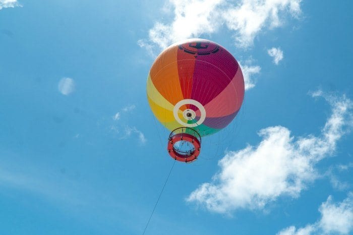 Up, Up, and Away helium balloon